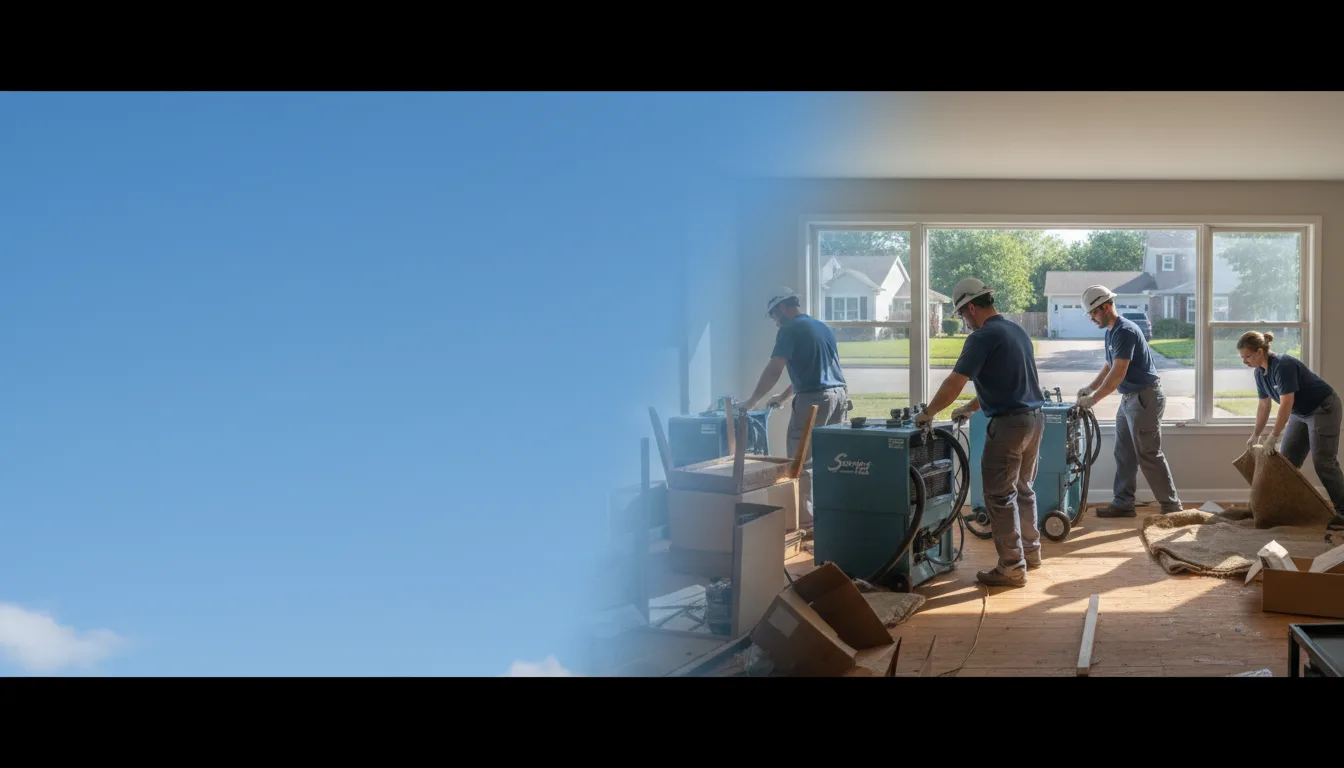 Flood Restoration in Grapevine, TX near me
